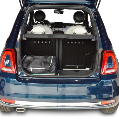 Pack de 4 sacs de voyage sur-mesure pour Fiat 500 (depuis 2007) - Gamme Classique