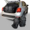 Pack de 6 sacs de voyage sur-mesure pour Fiat 500X (depuis 2015) - Gamme Classique