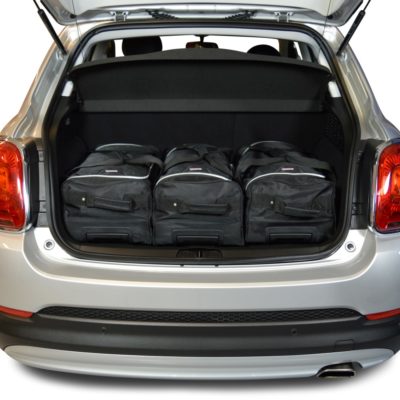 Pack de 6 sacs de voyage sur-mesure pour Fiat 500X (depuis 2015) - Gamme Classique