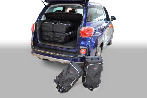 Pack de 6 sacs de voyage sur-mesure pour Fiat 500L (depuis 2012) - Gamme Classique