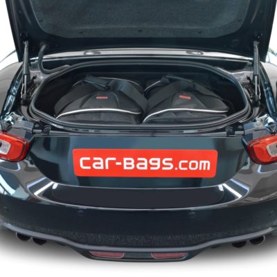 Pack de 3 sacs de voyage sur-mesure pour Fiat 124 Spider (depuis 2016) - Gamme Classique