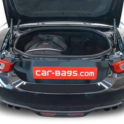 Pack de 3 sacs de voyage sur-mesure pour Fiat 124 Spider (depuis 2016) - Gamme Classique