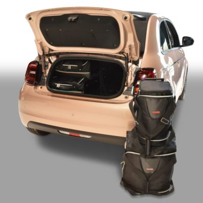 Pack de 4 sacs de voyage sur-mesure pour Fiat 500C (depuis 2007) - Gamme Classique