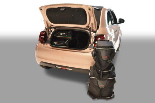 Pack de 4 sacs de voyage sur-mesure pour Fiat 500C (depuis 2007) - Gamme Classique