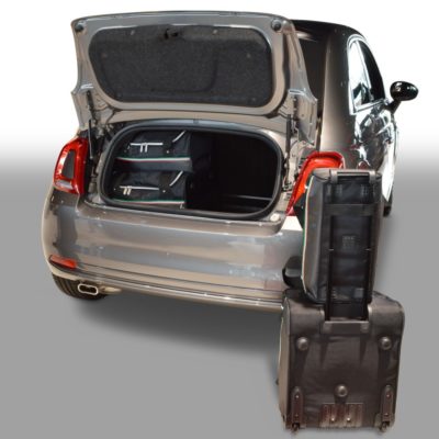 Pack de 4 sacs de voyage sur-mesure pour Fiat 500C (depuis 2007) - Gamme Classique