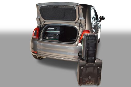 Pack de 4 sacs de voyage sur-mesure pour Fiat 500C (depuis 2007) - Gamme Classique