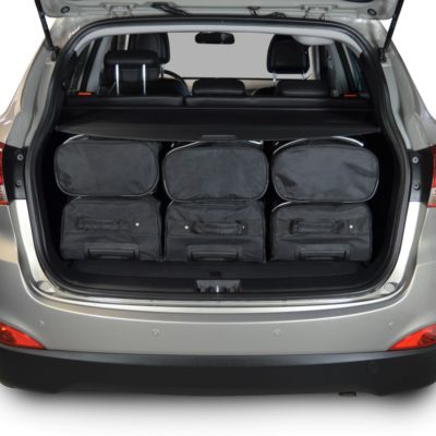 Pack de 6 sacs de voyage sur-mesure pour Hyundai ix35 (LM) (de 2010 à 2015) - Gamme Classique