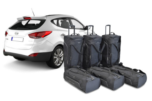 Pack de 6 sacs de voyage sur-mesure pour Hyundai ix35 (LM) (de 2010 à 2015) - Gamme Pro.Line