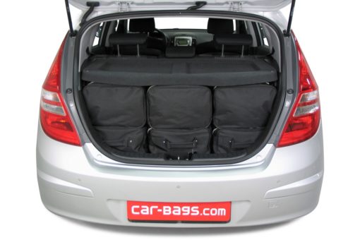 Pack de 6 sacs de voyage sur-mesure pour Hyundai i30 (FD-FDH) (de 2007 à 2012) - Gamme Classique