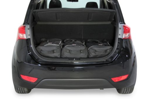 Pack de 6 sacs de voyage sur-mesure pour Hyundai ix20 (de 2010 à 2019) - Gamme Classique