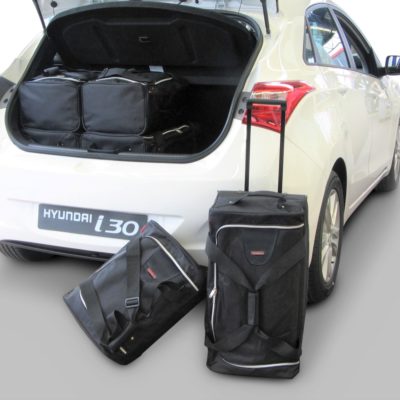 Pack de 6 sacs de voyage sur-mesure pour Hyundai i30 (GD) (de 2012 à 2017) - Gamme Classique