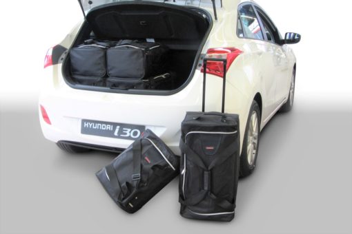 Pack de 6 sacs de voyage sur-mesure pour Hyundai i30 (GD) (de 2012 à 2017) - Gamme Classique