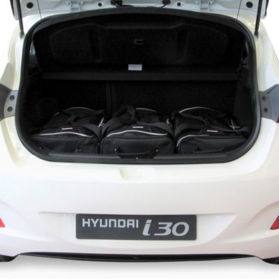 Pack de 6 sacs de voyage sur-mesure pour Hyundai i30 (GD) (de 2012 à 2017) - Gamme Classique