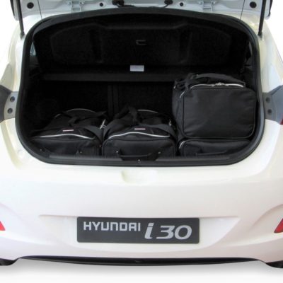 Pack de 6 sacs de voyage sur-mesure pour Hyundai i30 (GD) (de 2012 à 2017) - Gamme Classique