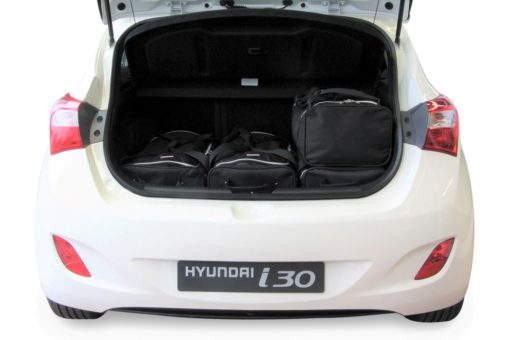 Pack de 6 sacs de voyage sur-mesure pour Hyundai i30 (GD) (de 2012 à 2017) - Gamme Classique