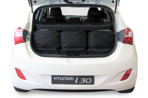 Pack de 6 sacs de voyage sur-mesure pour Hyundai i30 (GD) (de 2012 à 2017) - Gamme Classique