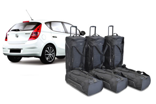 Pack de 6 sacs de voyage sur-mesure pour Hyundai i30 (FD-FDH) (de 2007 à 2012) - Gamme Pro.Line