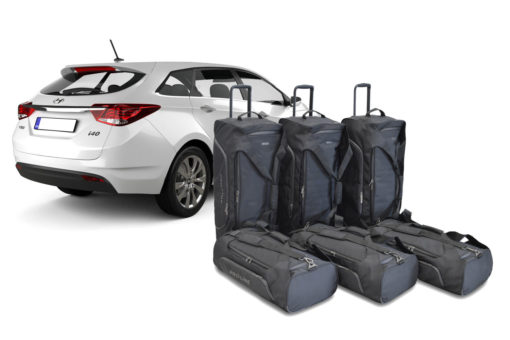 Pack de 6 sacs de voyage sur-mesure pour Hyundai i40 CW (depuis 2011) - Gamme Pro.Line