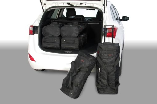 Pack de 6 sacs de voyage sur-mesure pour Hyundai i30 CW (GD) (de 2012 à 2017) - Gamme Classique