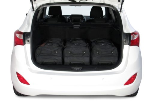 Pack de 6 sacs de voyage sur-mesure pour Hyundai i30 CW (GD) (de 2012 à 2017) - Gamme Classique