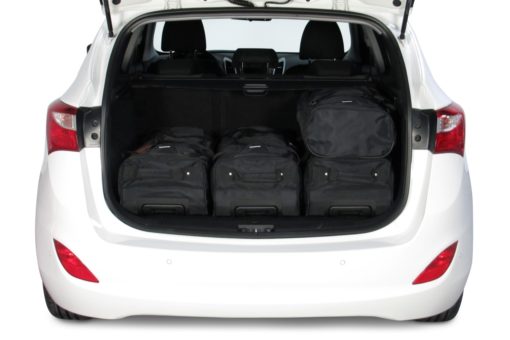 Pack de 6 sacs de voyage sur-mesure pour Hyundai i30 CW (GD) (de 2012 à 2017) - Gamme Classique