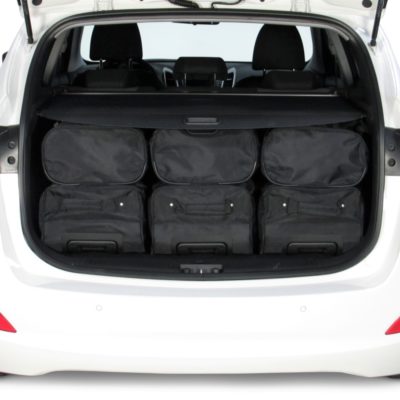 Pack de 6 sacs de voyage sur-mesure pour Hyundai i30 CW (GD) (de 2012 à 2017) - Gamme Classique