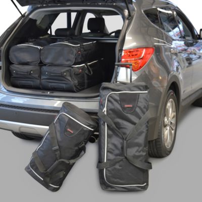 Pack de 6 sacs de voyage sur-mesure pour Hyundai Santa Fe (DM) (de 2012 à 2018) - Gamme Classique