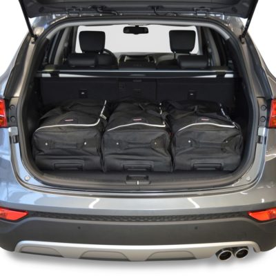 Pack de 6 sacs de voyage sur-mesure pour Hyundai Santa Fe (DM) (de 2012 à 2018) - Gamme Classique