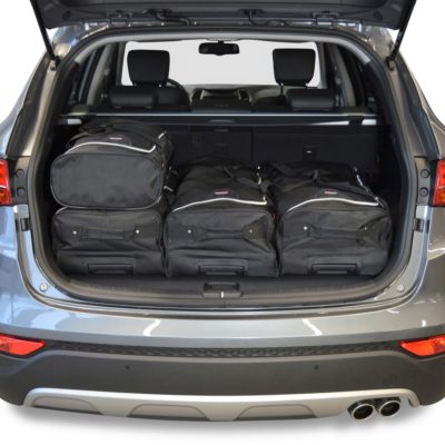 Pack de 6 sacs de voyage sur-mesure pour Hyundai Santa Fe (DM) (de 2012 à 2018) - Gamme Classique