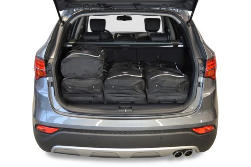 Pack de 6 sacs de voyage sur-mesure pour Hyundai Santa Fe (DM) (de 2012 à 2018) - Gamme Classique