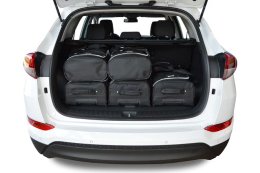 Pack de 6 sacs de voyage sur-mesure pour Hyundai Tucson (TL) (de 2015 à 2020) - Gamme Classique