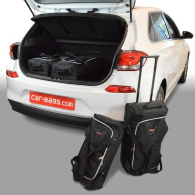 Pack de 6 sacs de voyage sur-mesure pour Hyundai i30 (PD) (depuis 2017) - Gamme Classique