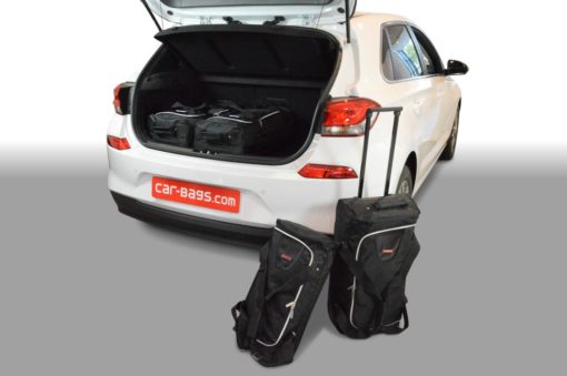 Pack de 6 sacs de voyage sur-mesure pour Hyundai i30 (PD) (depuis 2017) - Gamme Classique