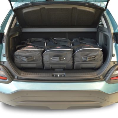 Pack de 6 sacs de voyage sur-mesure pour Hyundai Kona (OS) (de 2017 à 2022) - Gamme Classique