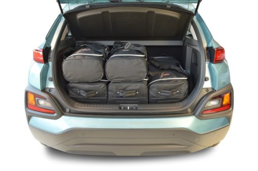 Pack de 6 sacs de voyage sur-mesure pour Hyundai Kona (OS) (de 2017 à 2022) - Gamme Classique