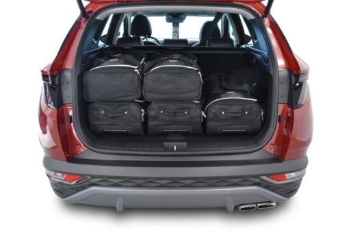 Pack de 6 sacs de voyage sur-mesure pour Hyundai Tucson (NX4) (depuis 2021) - Gamme Classique