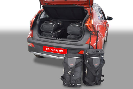 Pack de 6 sacs de voyage sur-mesure pour Hyundai Bayon (BC3 CUV) (depuis 2021) - Gamme Classique