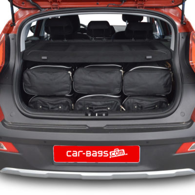 Pack de 6 sacs de voyage sur-mesure pour Hyundai Bayon (BC3 CUV) (depuis 2021) - Gamme Classique