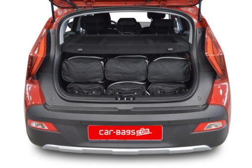 Pack de 6 sacs de voyage sur-mesure pour Hyundai Bayon (BC3 CUV) (depuis 2021) - Gamme Classique