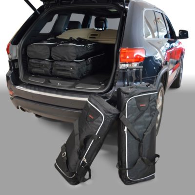 Pack de 6 sacs de voyage sur-mesure pour Jeep Grand Cherokee IV (WK2) (de 2010 à 2021) - Gamme Classique