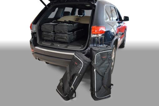 Pack de 6 sacs de voyage sur-mesure pour Jeep Grand Cherokee IV (WK2) (de 2010 à 2021) - Gamme Classique