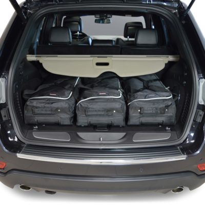 Pack de 6 sacs de voyage sur-mesure pour Jeep Grand Cherokee IV (WK2) (de 2010 à 2021) - Gamme Classique