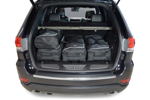 Pack de 6 sacs de voyage sur-mesure pour Jeep Grand Cherokee IV (WK2) (de 2010 à 2021) - Gamme Classique