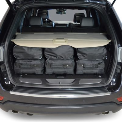 Pack de 6 sacs de voyage sur-mesure pour Jeep Grand Cherokee IV (WK2) (de 2010 à 2021) - Gamme Classique