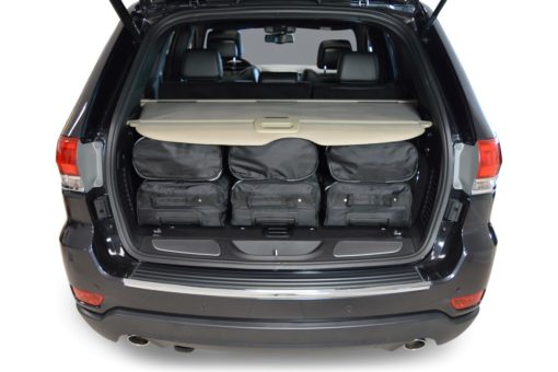 Pack de 6 sacs de voyage sur-mesure pour Jeep Grand Cherokee IV (WK2) (de 2010 à 2021) - Gamme Classique