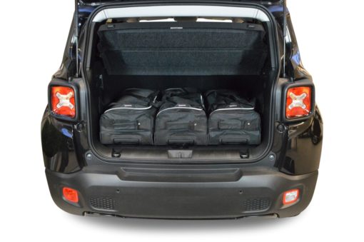 Pack de 6 sacs de voyage sur-mesure pour Jeep Renegade (depuis 2014) - Gamme Classique