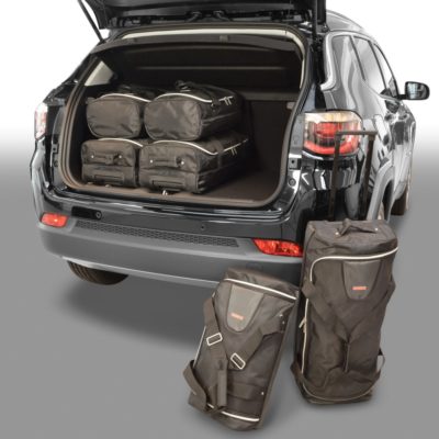 Pack de 6 sacs de voyage sur-mesure pour Jeep Compass (MP) (depuis 2017) - Gamme Classique