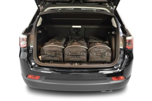 Pack de 6 sacs de voyage sur-mesure pour Jeep Compass (MP) (depuis 2017) - Gamme Classique