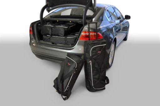 Pack de 6 sacs de voyage sur-mesure pour Jaguar XE (depuis 2015) - Gamme Classique