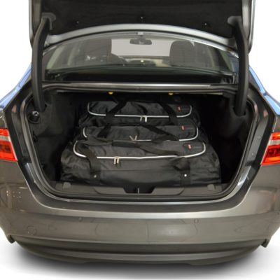 Pack de 6 sacs de voyage sur-mesure pour Jaguar XE (depuis 2015) - Gamme Classique